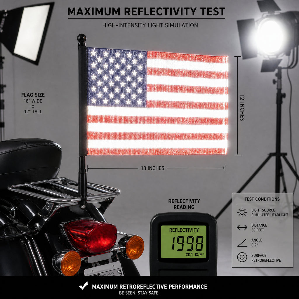 Visible Freedom Super Reflective American Flag